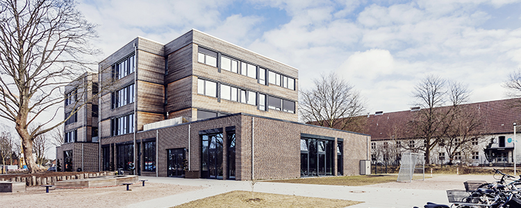 Gebäude des International School Campus (ISC) in Pinneberg